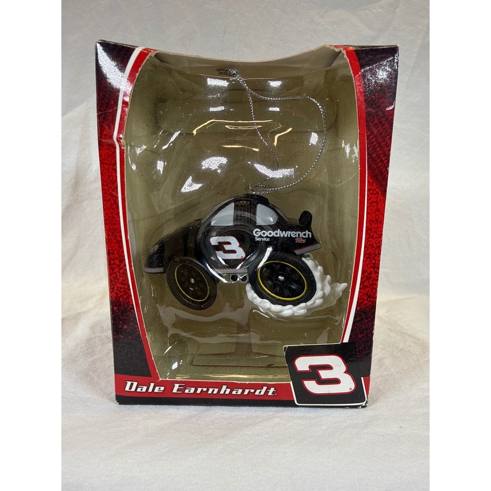 Dale Earnhardt #3 NASCAR Goodwrench Service Plus Trevco Collectible Ornament Box